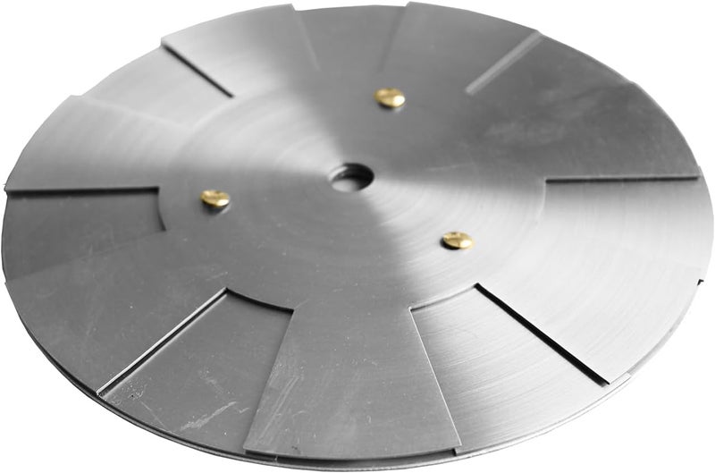 Arborea Chopper Cymbal 10" Silver Alloy Special Effects Cymbals Clap Stack Cymbal for Drummer - Image 2